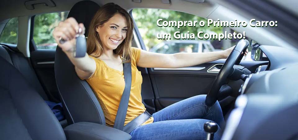 comprar primeiro carro mulher no volante